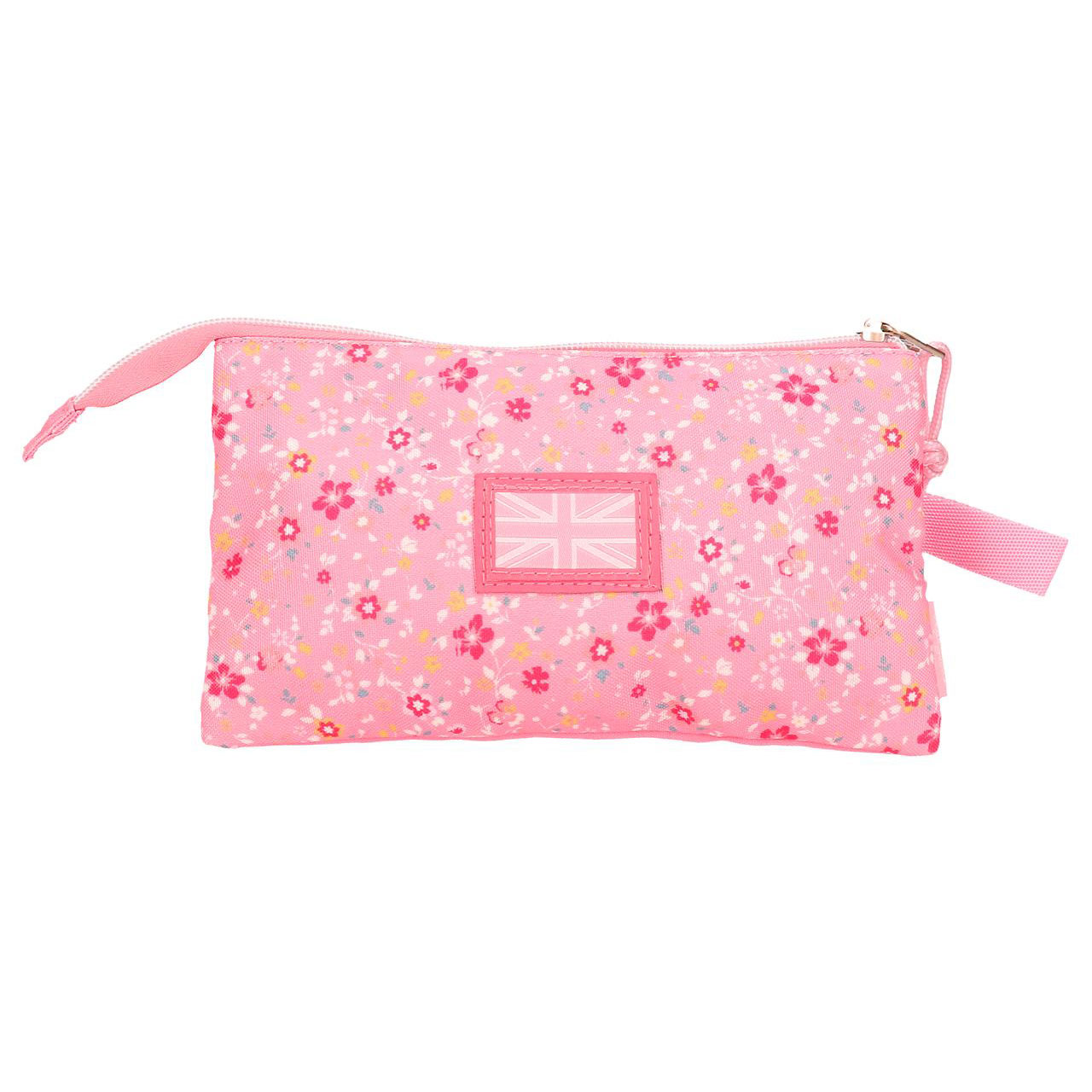 Estojo Escolar Pepe Jeans Alenka Rosa 2025 Triplo 410074405070 ( Imagem 2 de 2 ) - Preview