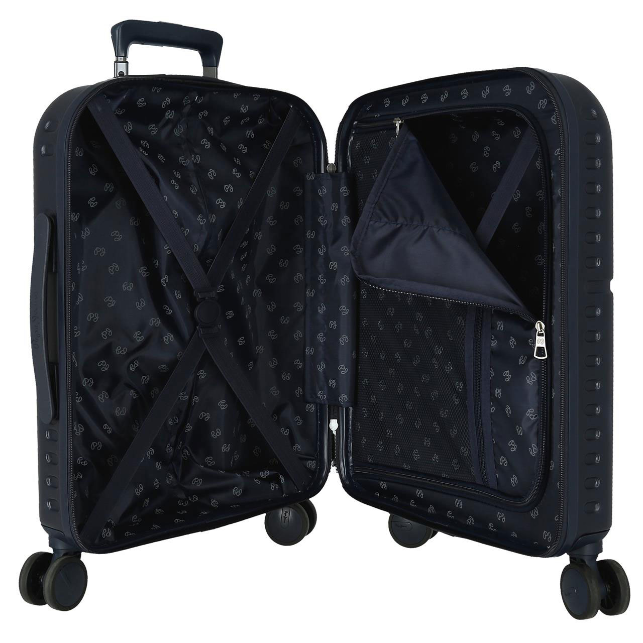 Mala De Cabine Pepe Jeans Accent 40X55X20Cm Azul Marinho 440011141030 ( Imagem 3 de 4 ) - Preview