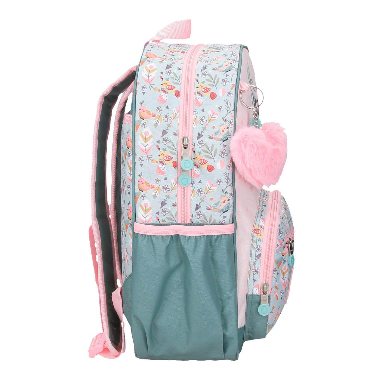 Mochila Enso Tropical Love 2025 38X30X12Cm Adaptável A Trolley 210062235153 ( Imagem 2 de 4 ) - Preview
