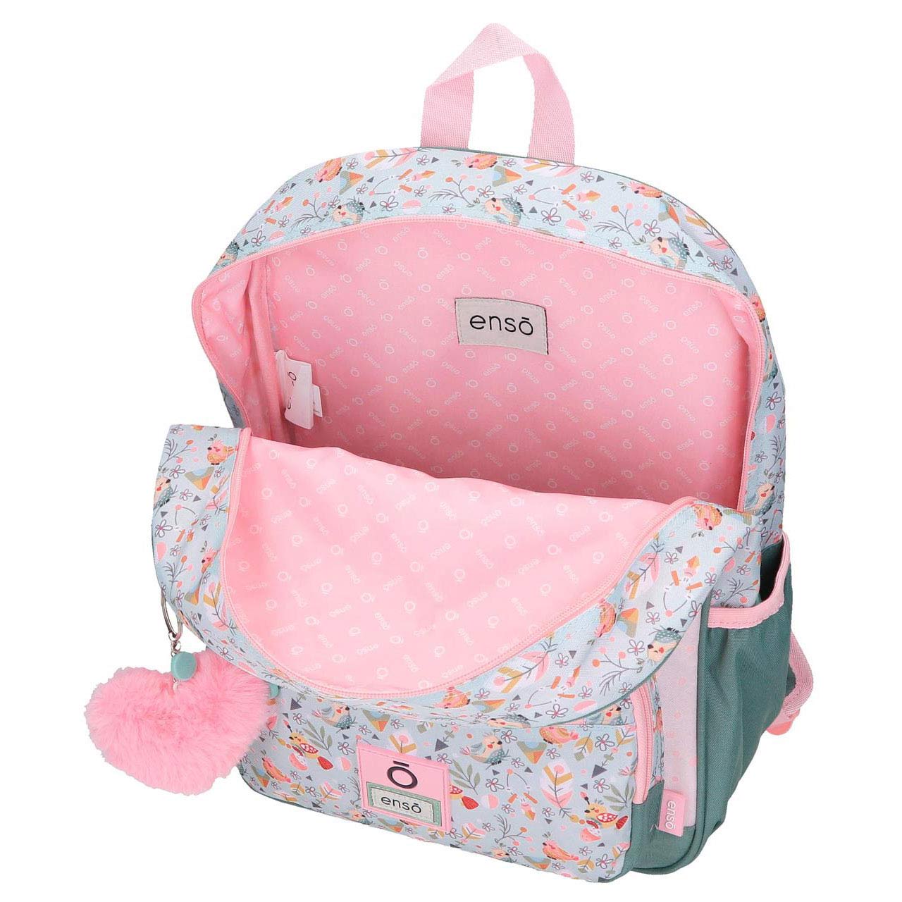 Mochila Enso Tropical Love 2025 38X30X12Cm Adaptável A Trolley 210062235153 ( Imagem 4 de 4 ) - Preview