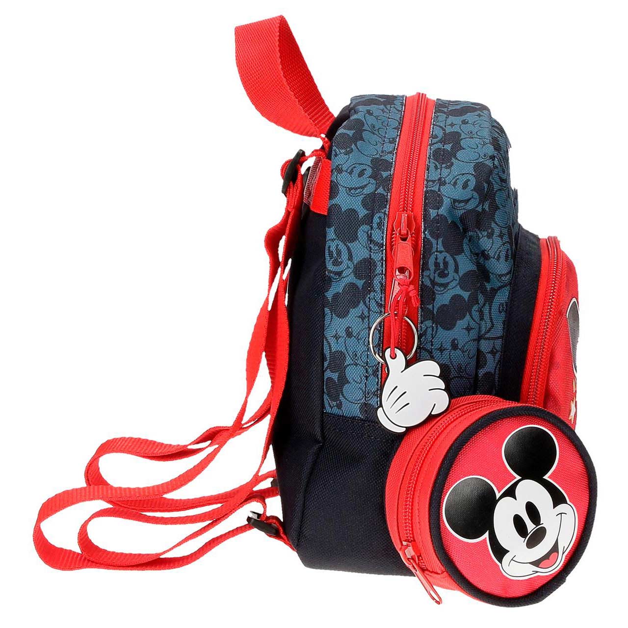 Mochila Disney Mickey Mouse Get Moving 23X19X8Cm 310027204040 ( Imagem 2 de 4 ) - Preview