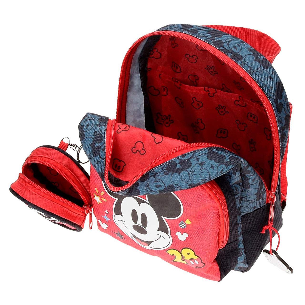 Mochila Disney Mickey Mouse Get Moving 23X19X8Cm 310027204040 ( Imagem 4 de 4 ) - Preview