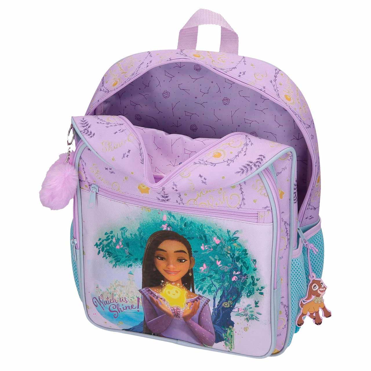 Mochila Disney Wish Watch Us Shine 2025 38X30X12Cm 310041235082 ( Imagem 4 de 4 ) - Preview