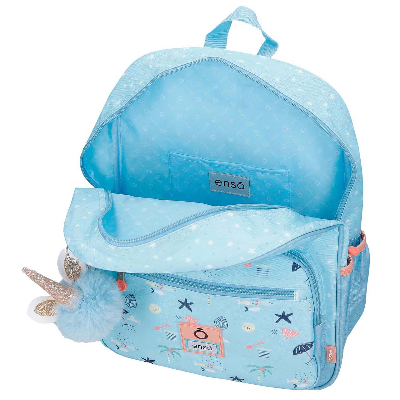 Mochila Enso Magic Summer 38X30X12Cm Adaptável A Trolley 210061235033 ( Imagem 4 de 4 ) - Preview