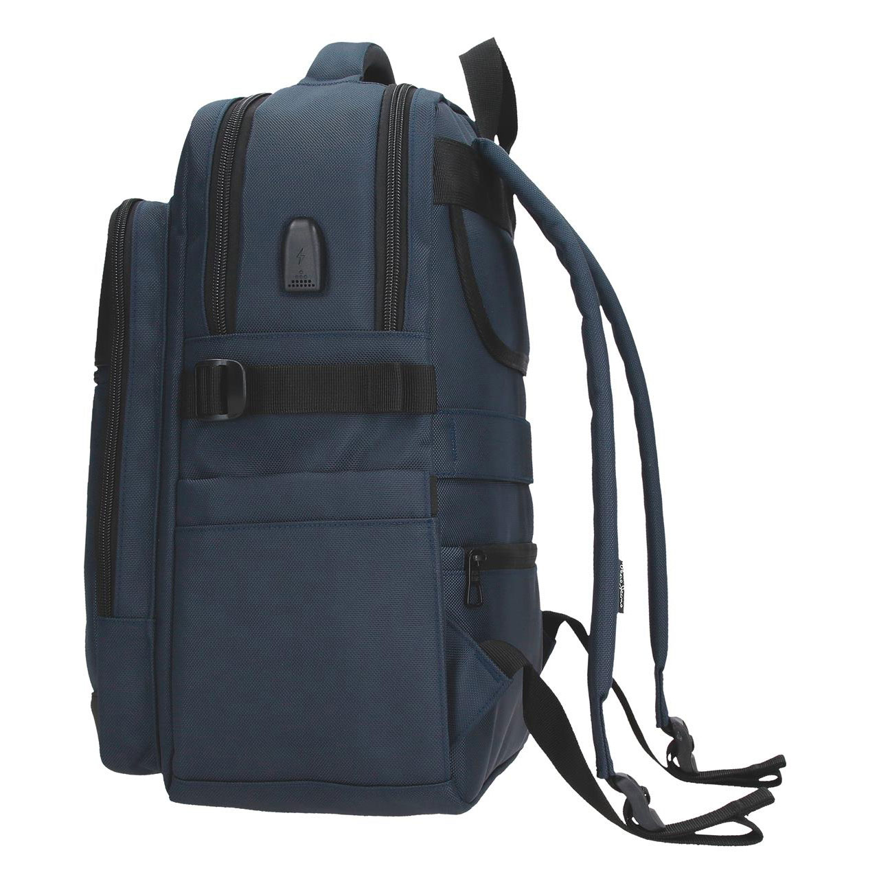 Mochila P/Portátil 15,6'' E Tablet 12'' Pepe Jeans Bromley 24 Azul Adaptável A Trolley 420070211034 ( Imagem 4 de 4 ) - Preview