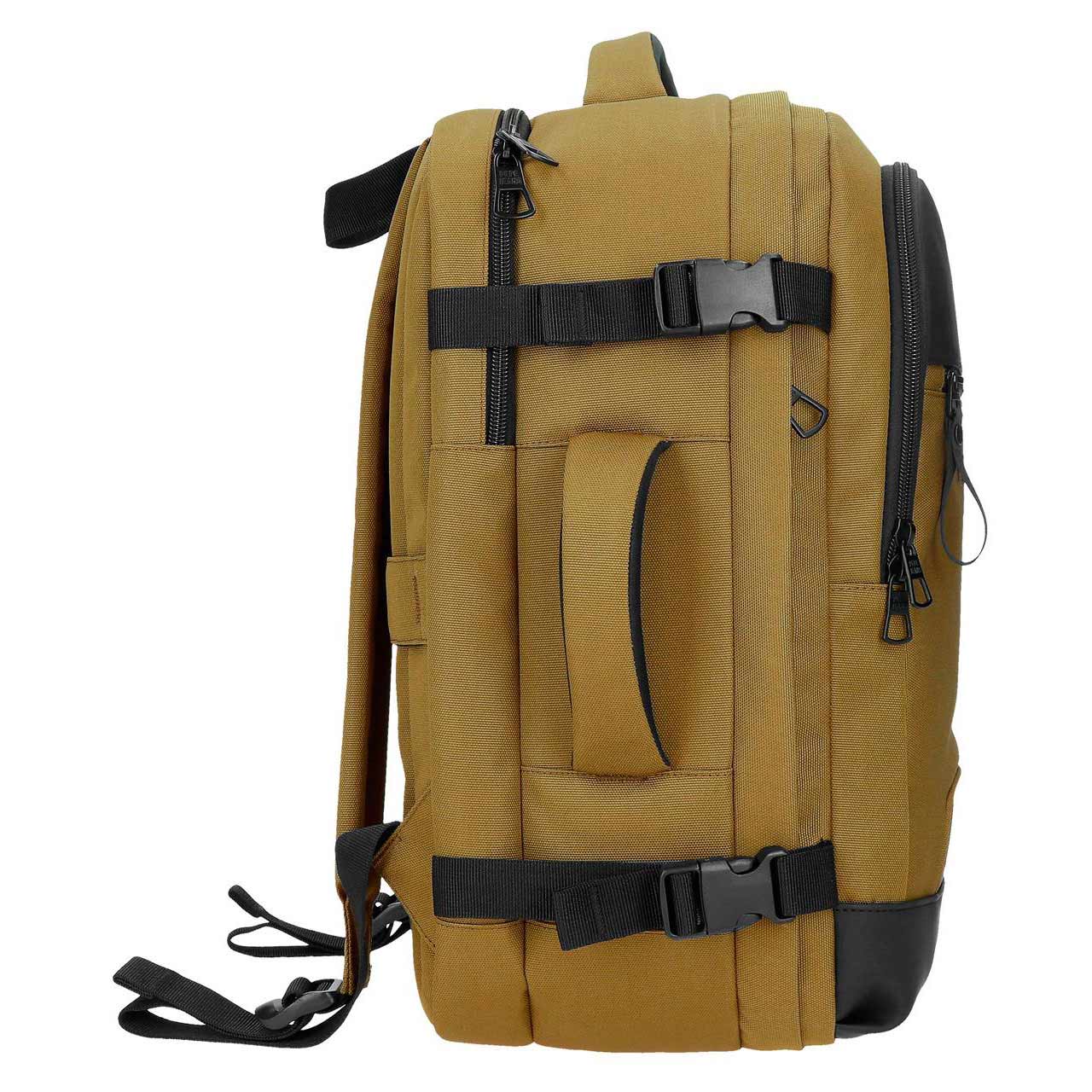 Mochila P/Portátil 15,6'' E Tablet 12'' Pepe Jeans Bromley 24 Ocre Adaptável A Trolley 420070218064 ( Imagem 2 de 4 ) - Preview
