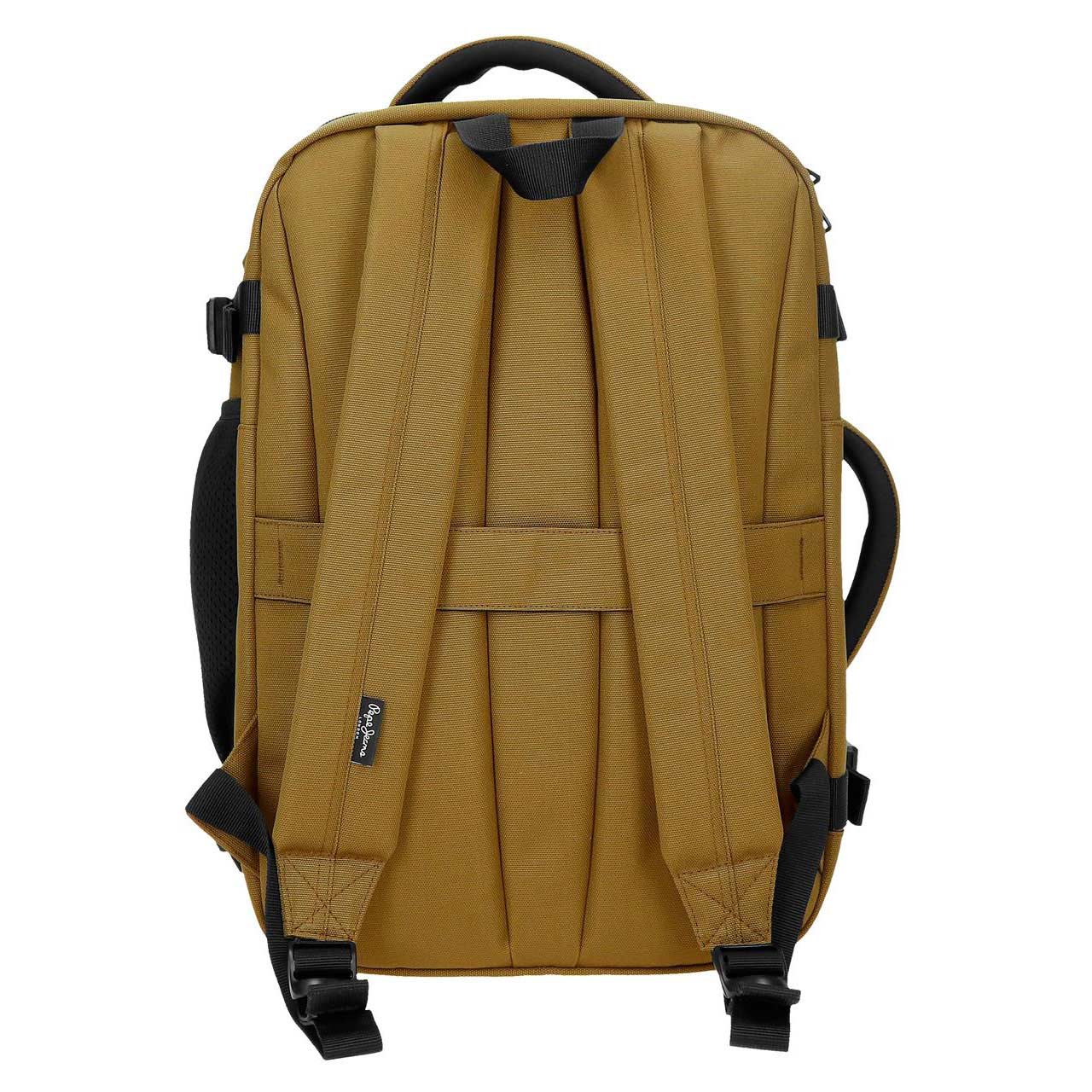 Mochila P/Portátil 15,6'' E Tablet 12'' Pepe Jeans Bromley 24 Ocre Adaptável A Trolley 420070218064 ( Imagem 3 de 4 ) - Preview