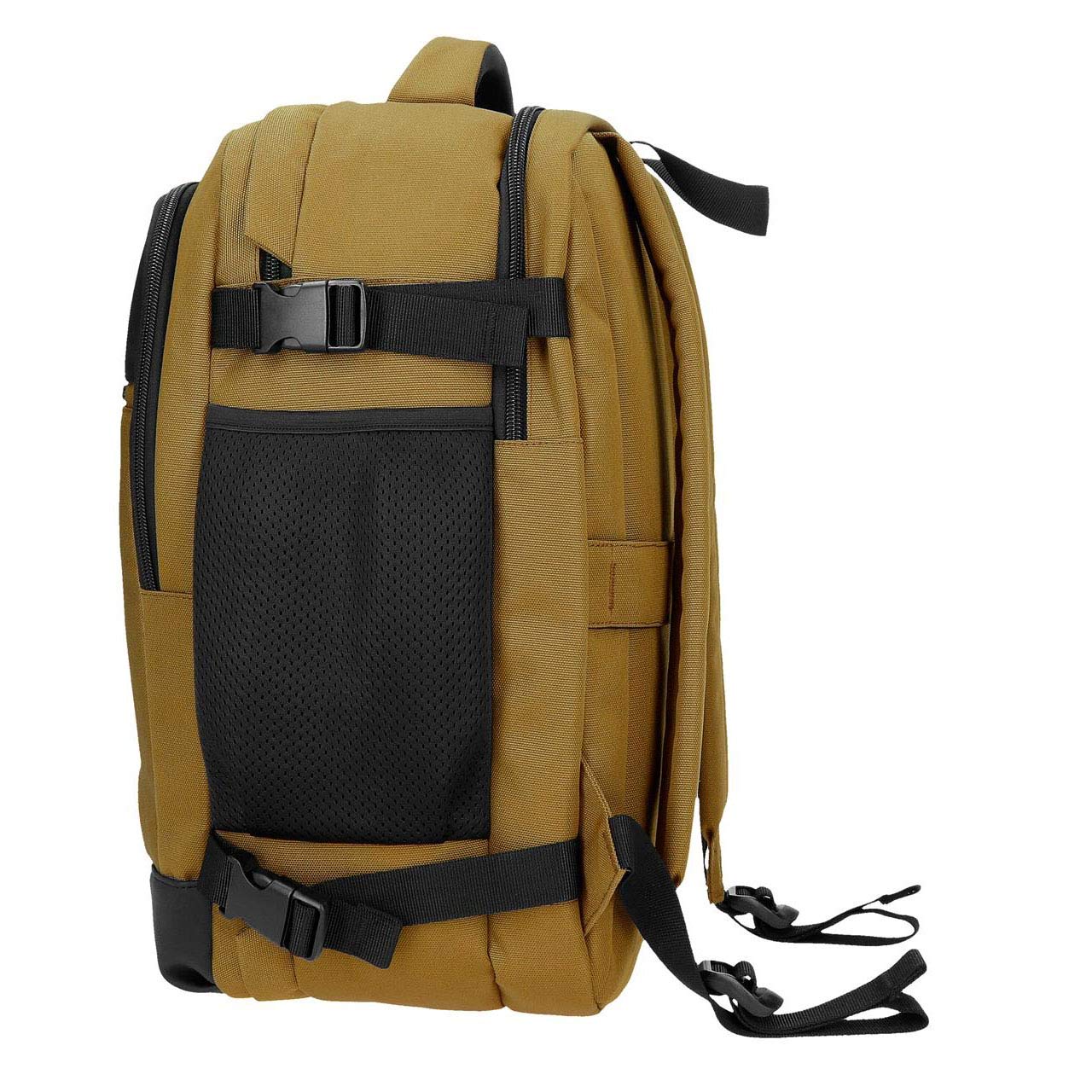 Mochila P/Portátil 15,6'' E Tablet 12'' Pepe Jeans Bromley 24 Ocre Adaptável A Trolley 420070218064 ( Imagem 4 de 4 ) - Preview
