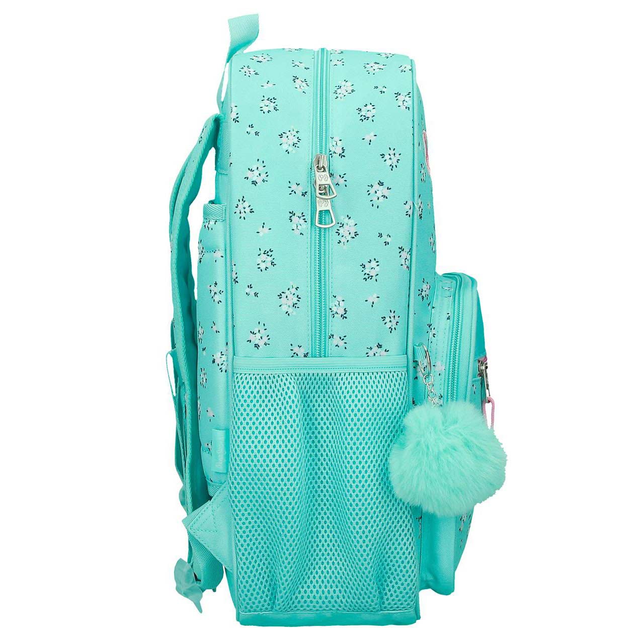 Mochila Pepe Jeans Nora Turquesa 2025 39X30X12Cm Adaptável A Trolley 410106235055 ( Imagem 2 de 4 ) - Preview