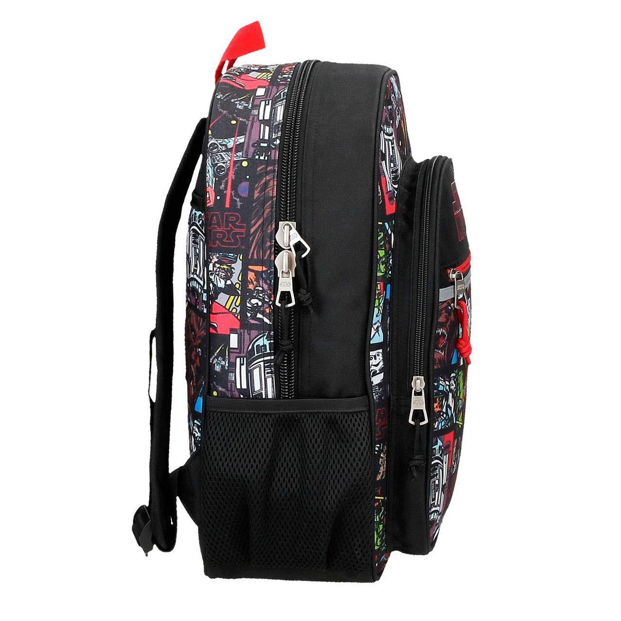 Mochila Star Wars Galactic 2025 38X30X12Cm Adaptável A Trolley 310033235120 ( Imagem 2 de 4 ) - Preview