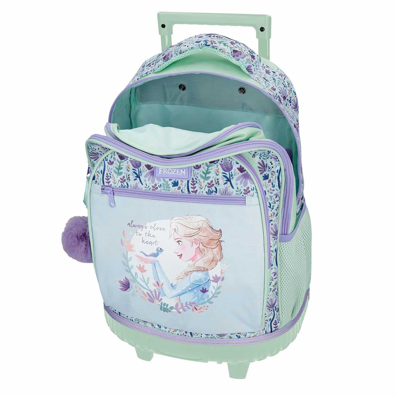 Mochila Trolley Disney Frozen Close To The Heart 2025 43X32X21Cm 610072298081 ( Imagem 3 de 4 ) - Preview
