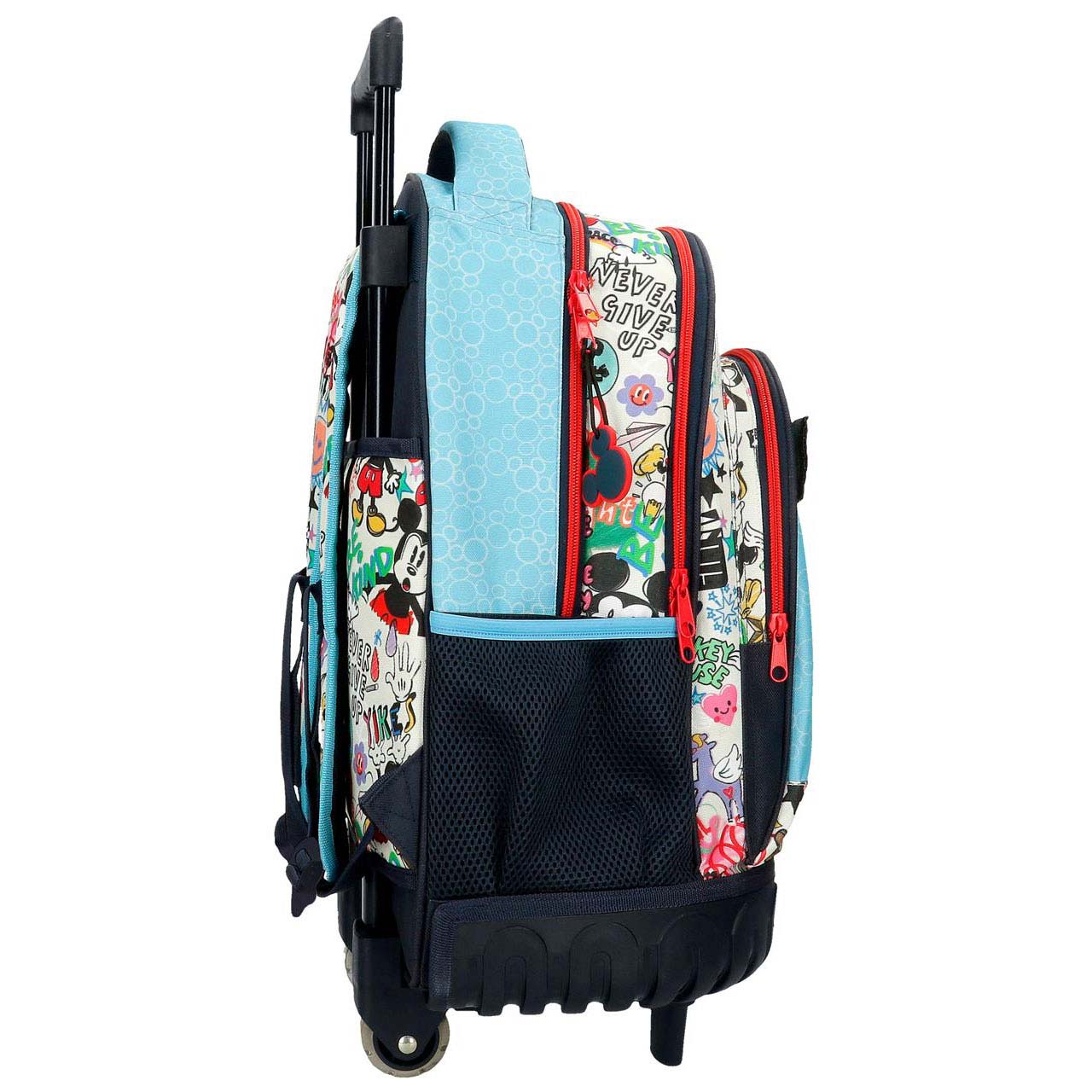 Mochila Trolley Disney Mickey Mouse Be Cool 43X32X21Cm 310028298033 ( Imagem 2 de 4 ) - Preview