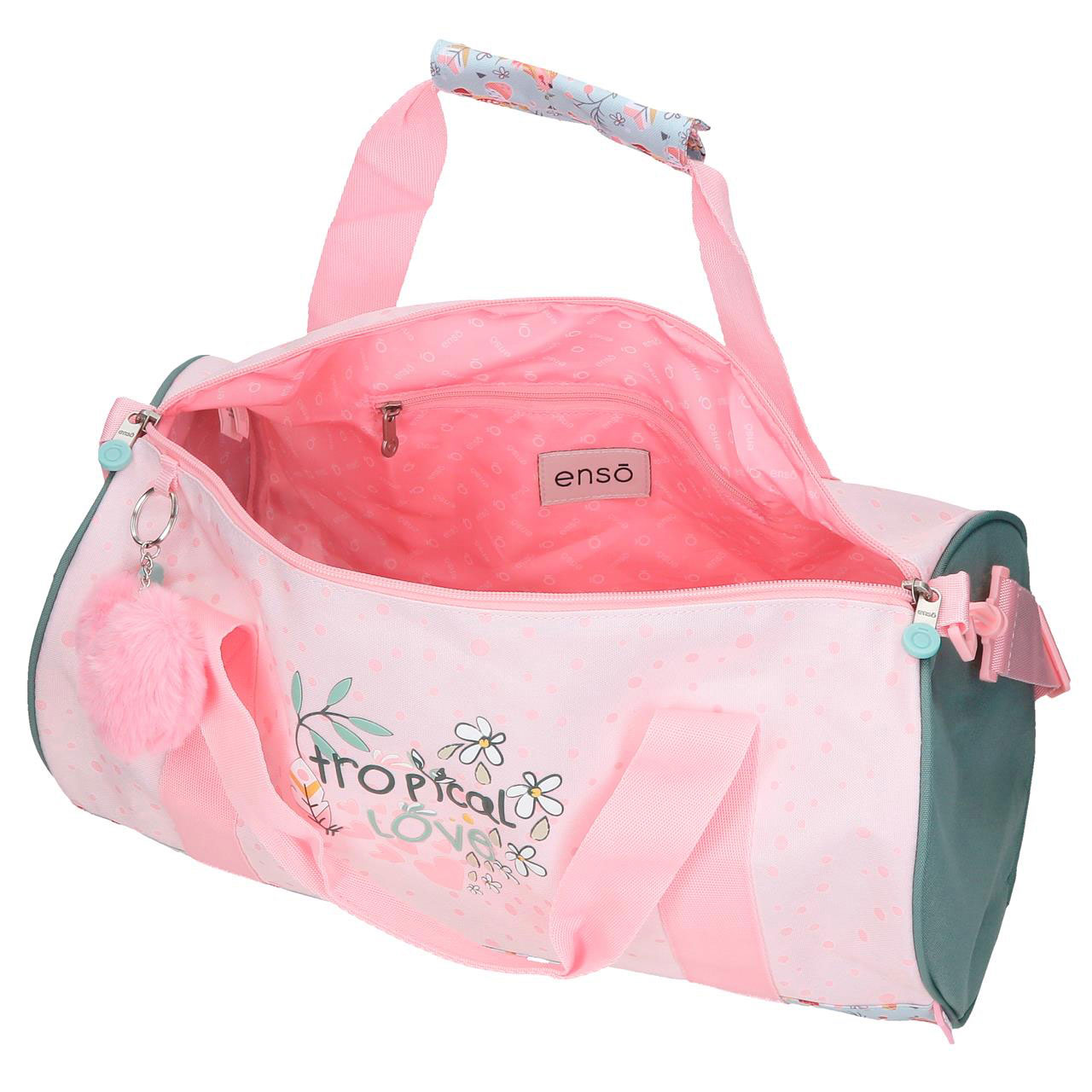 Saco De Viagem Enso Tropical Love 2025 41X21X21Cm 210062303053 ( Imagem 4 de 4 ) - Preview