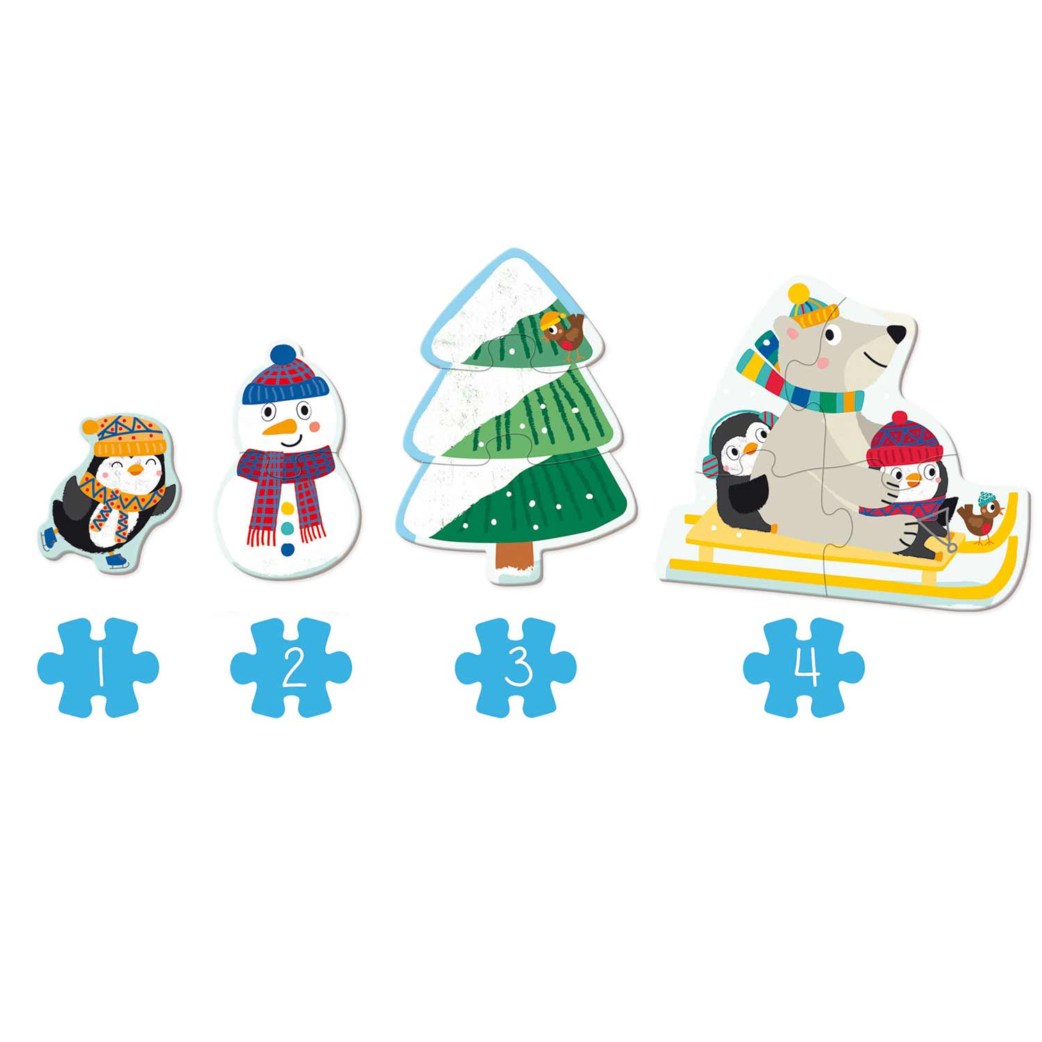 Puzzle Goula 18 Pecas Xxl Inverno 1110100490 ( Imagem 3 de 3 ) - Preview