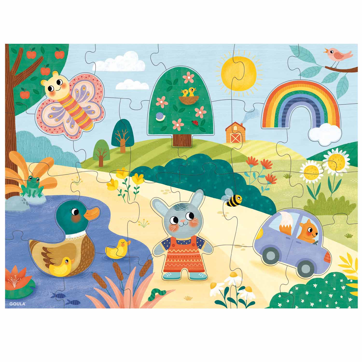 Puzzle Goula 28 Pecas Xxl Magic Scratch 1110100493 ( Imagem 3 de 4 ) - Preview