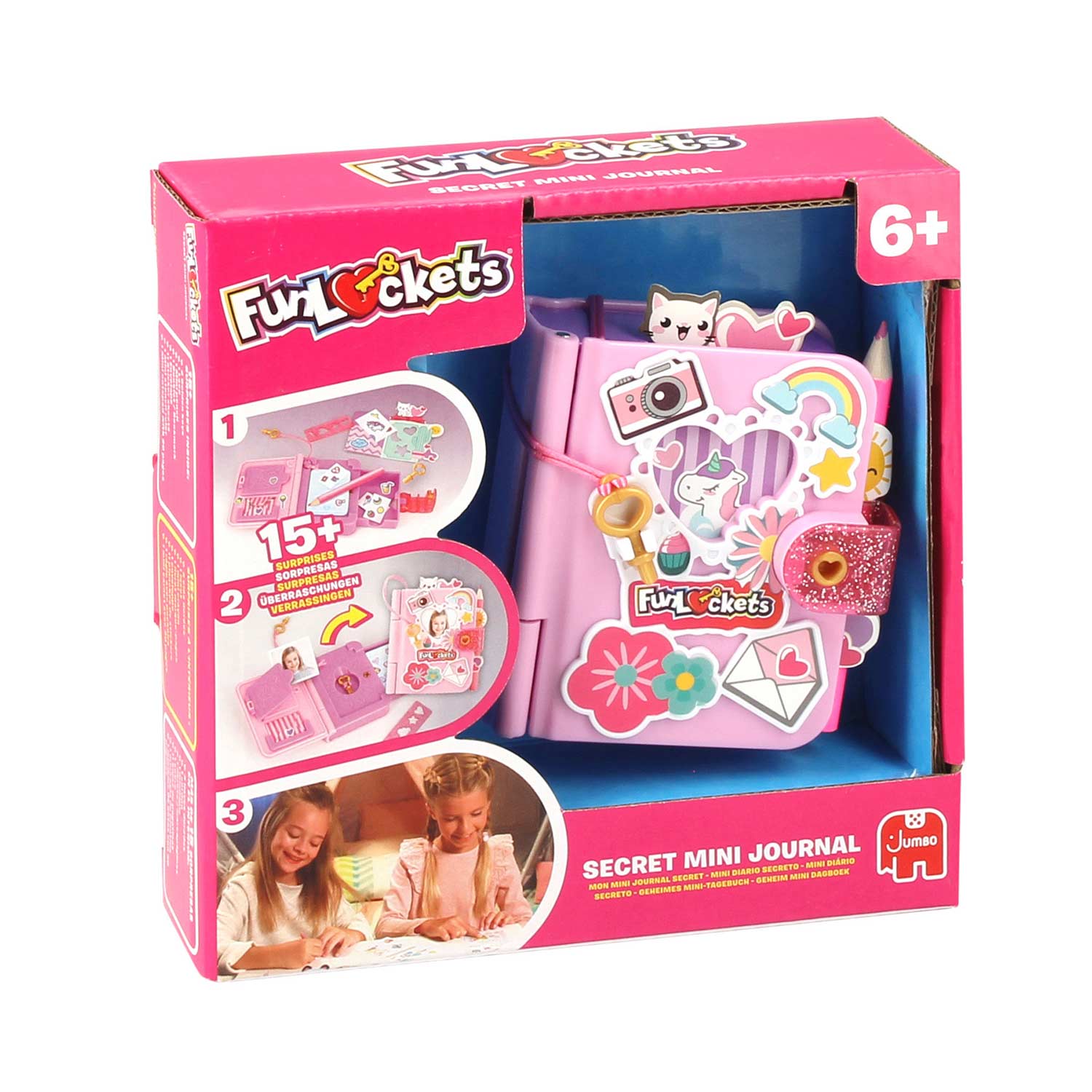 Mini Diario Secreto Jumbo Funlockets S22250Fr1 ( Imagem 3 de 3 ) - Preview