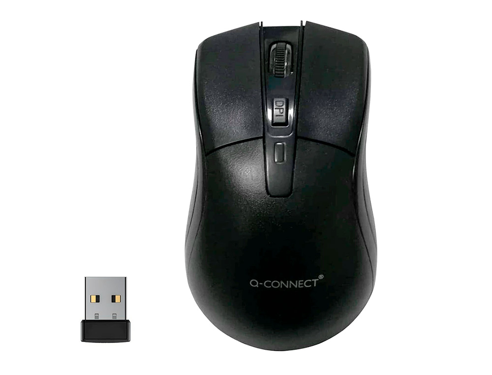 Rato q-connect optico 1000 dpi sem fios nano recetor usb 2,4 ghz ( Imagem 2 de 9 ) - Preview