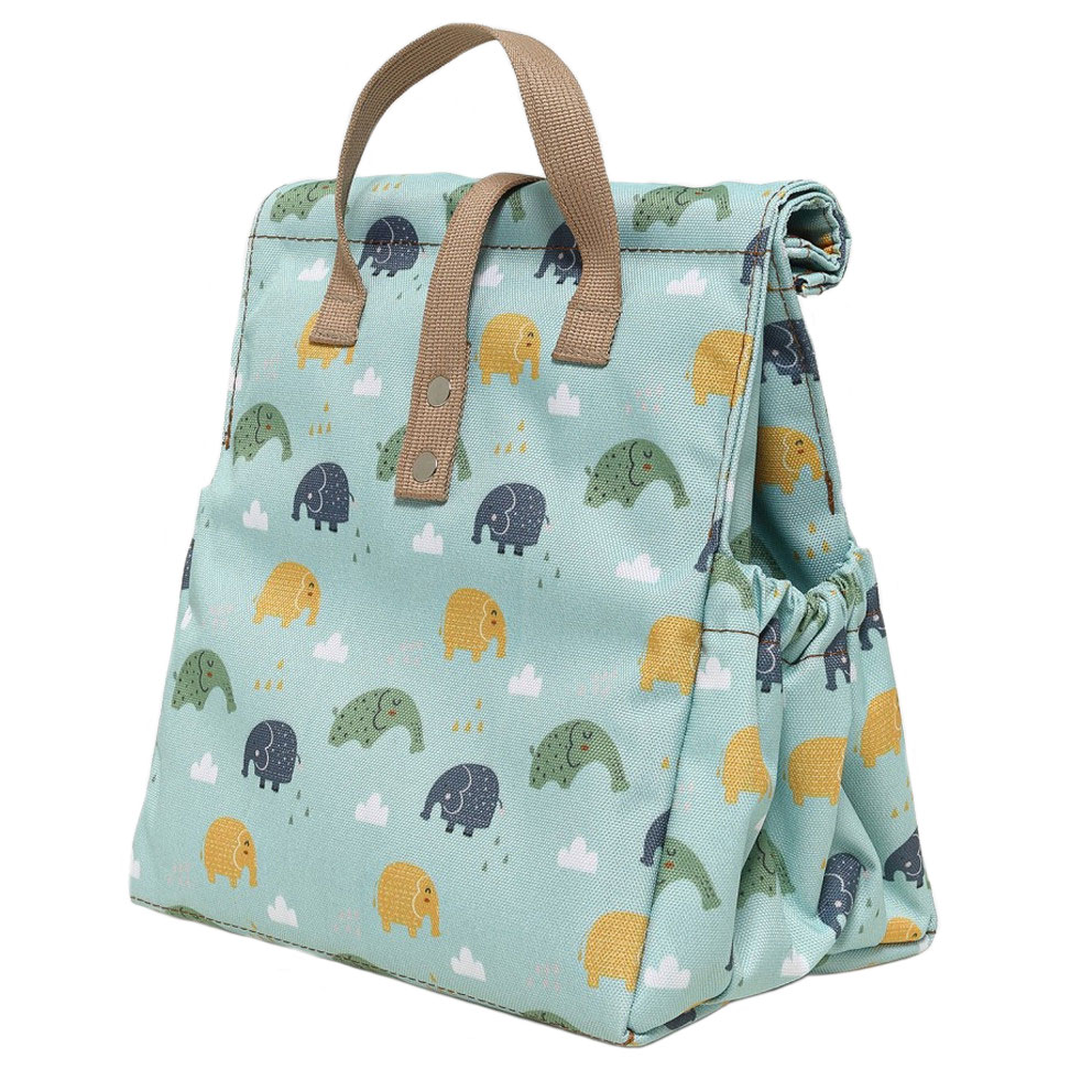 Lancheira Térmica The Lunch Bags Kids Elephants 24X21X16Cm Ko01Elephants ( Imagem 4 de 4 ) - Preview
