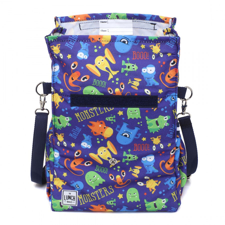 Lancheira Térmica The Lunch Bags Kids Monsters 24X21X16Cm Ko01Monsters ( Imagem 4 de 4 ) - Preview