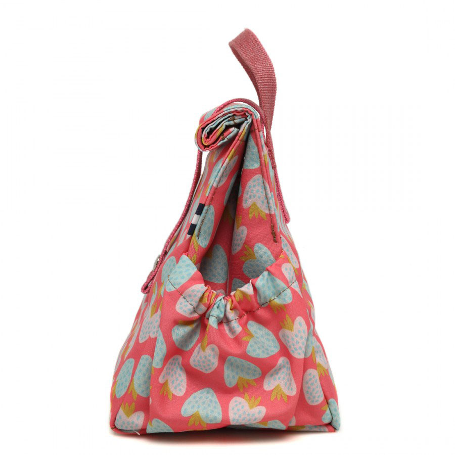 Lancheira Térmica The Lunch Bags Kids Morangos 24X21X16Cm Ko01Strawberries ( Imagem 3 de 4 ) - Preview