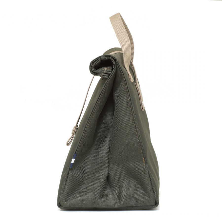 Lancheira Térmica The Lunch Bags Original Olive 24X21X16Cm To01Olive ( Imagem 3 de 4 ) - Preview