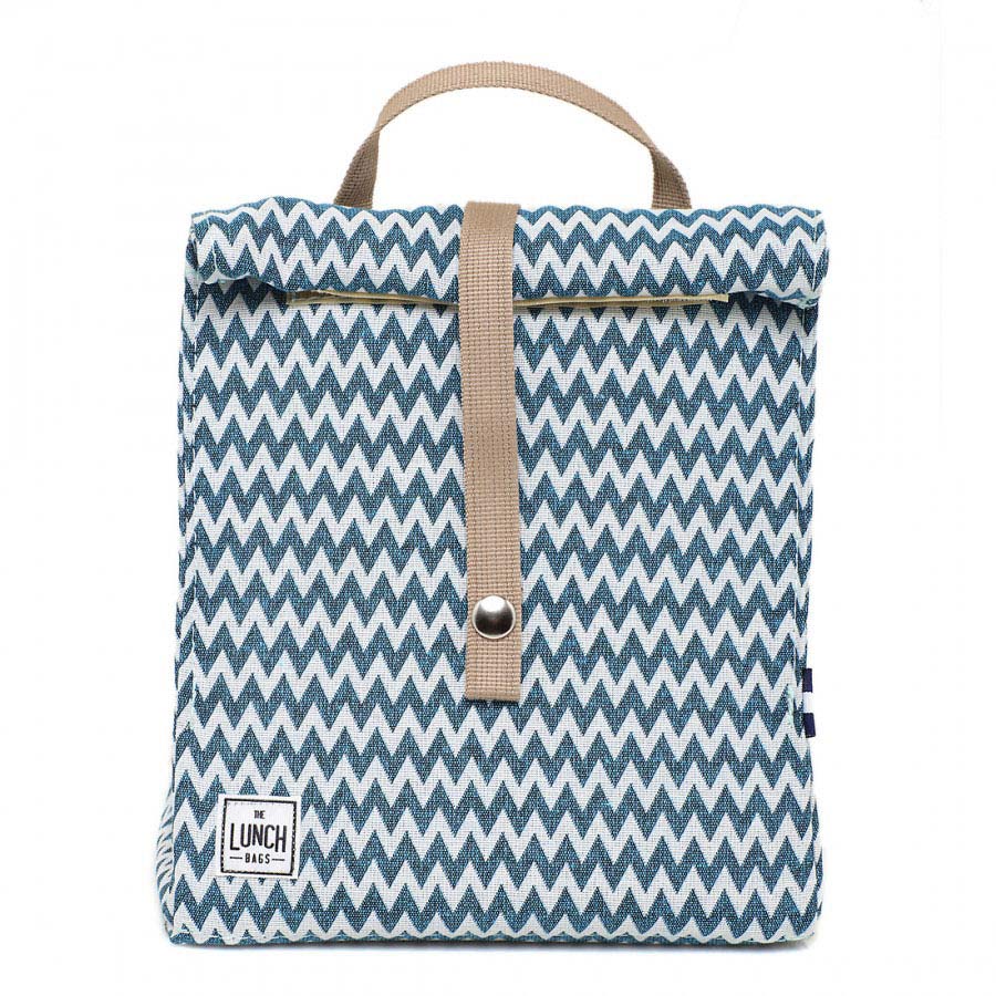 Lancheira Térmica The Lunch Bags Original Waves 24X21X16Cm To01Waves ( Imagem 2 de 4 ) - Preview