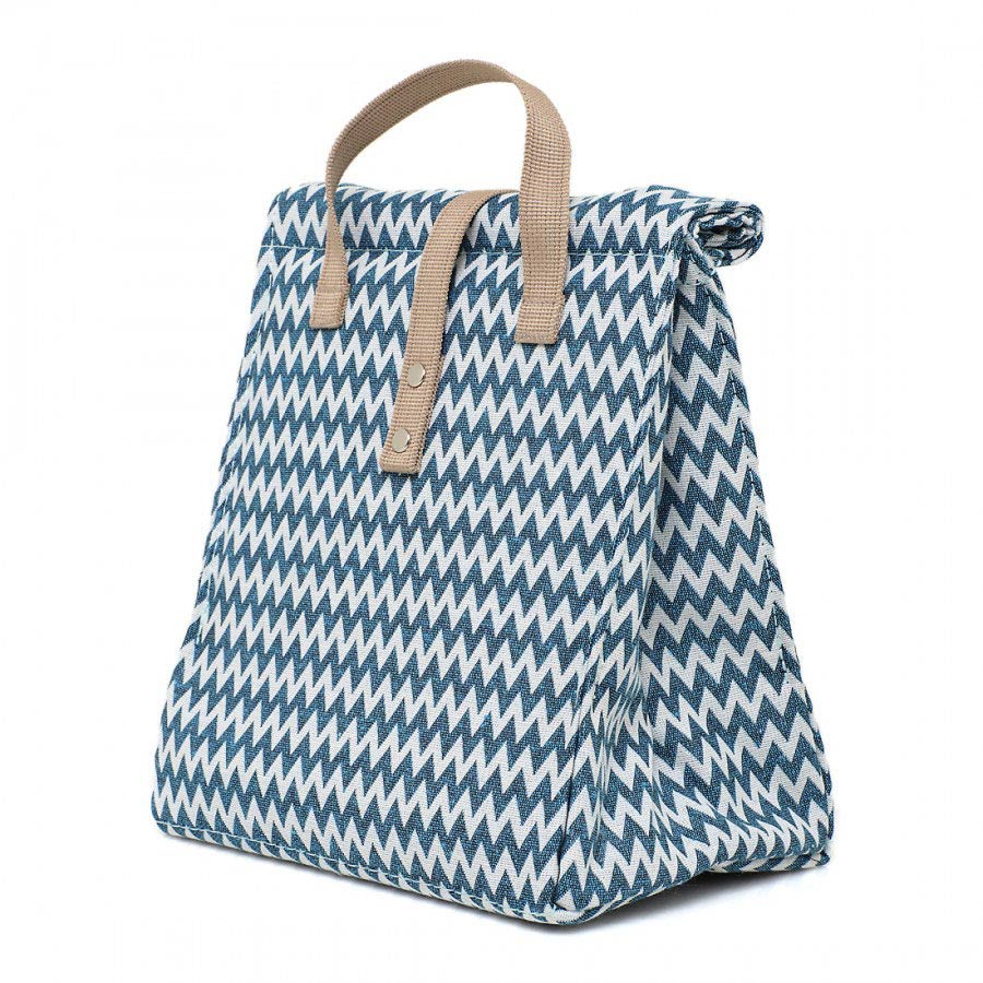 Lancheira Térmica The Lunch Bags Original Waves 24X21X16Cm To01Waves ( Imagem 4 de 4 ) - Preview