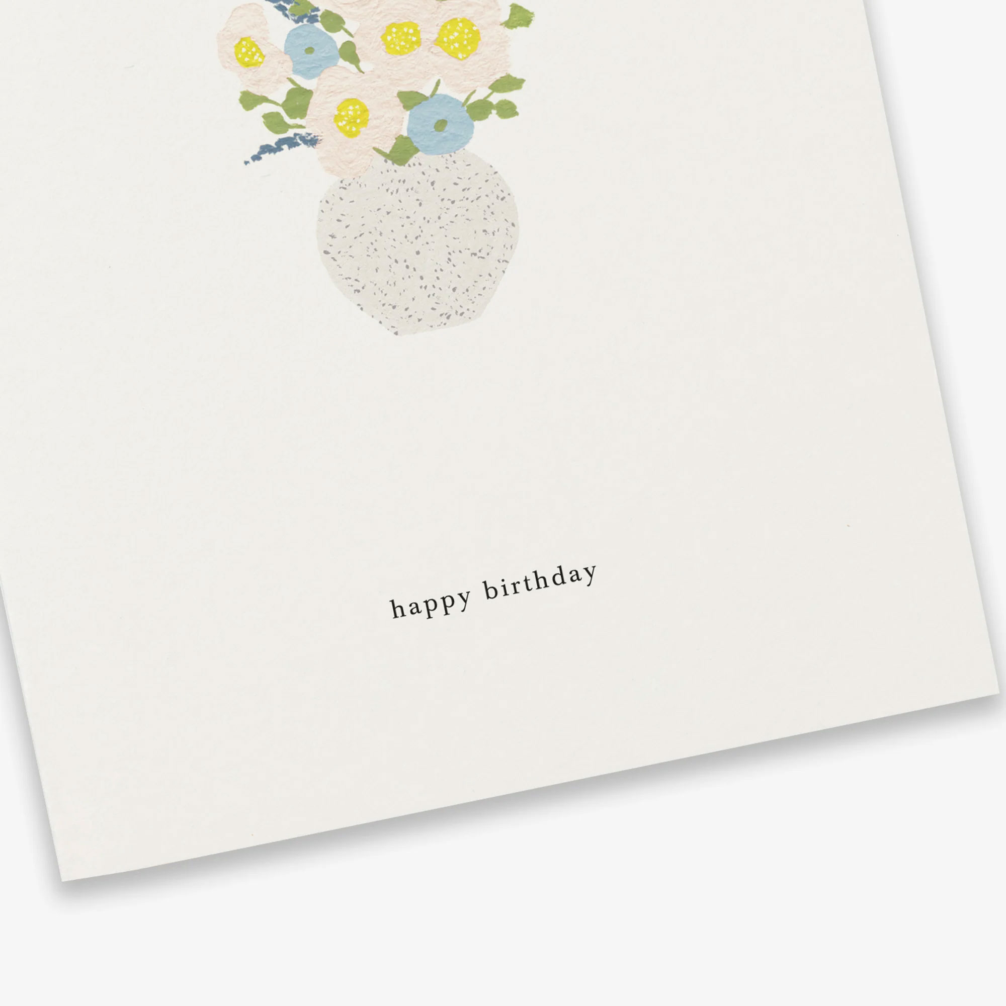 Postal Kartotek Flowers "Happy Birthday" Gc-0084 ( Imagem 2 de 3 ) - Preview