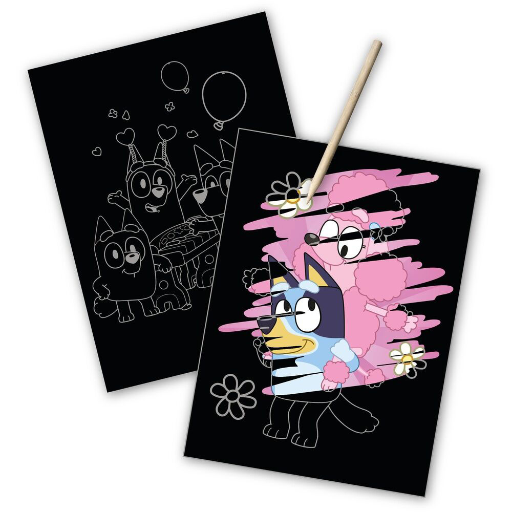 Conjunto Scratch Art Bluey 48206600 ( Imagem 3 de 3 ) - Preview