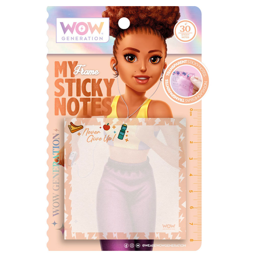 Bloco De Notas Adesivas Wow Generation 76X76X0,5Mm Sortido Wow00081 ( Imagem 4 de 4 ) - Preview