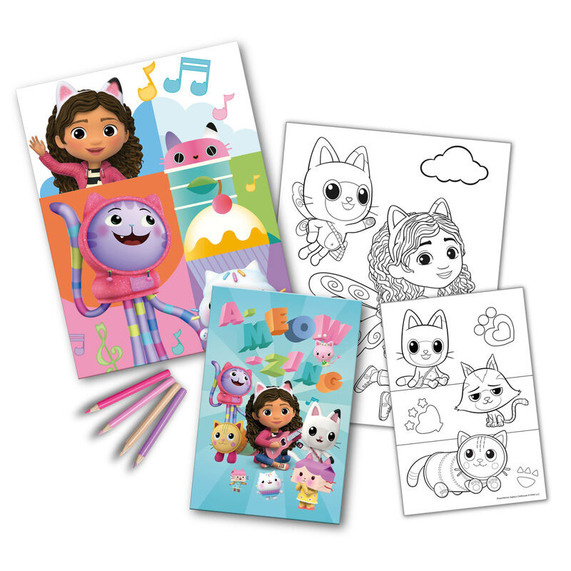 Conjunto Para Colorir Gabby'S Dollhouse Gd00083 ( Imagem 2 de 2 ) - Preview