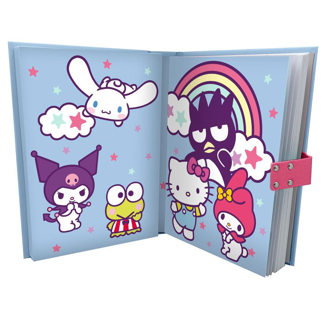 Diário Com Som Hello Kitty And Friends Hk50185 ( Imagem 2 de 3 ) - Preview