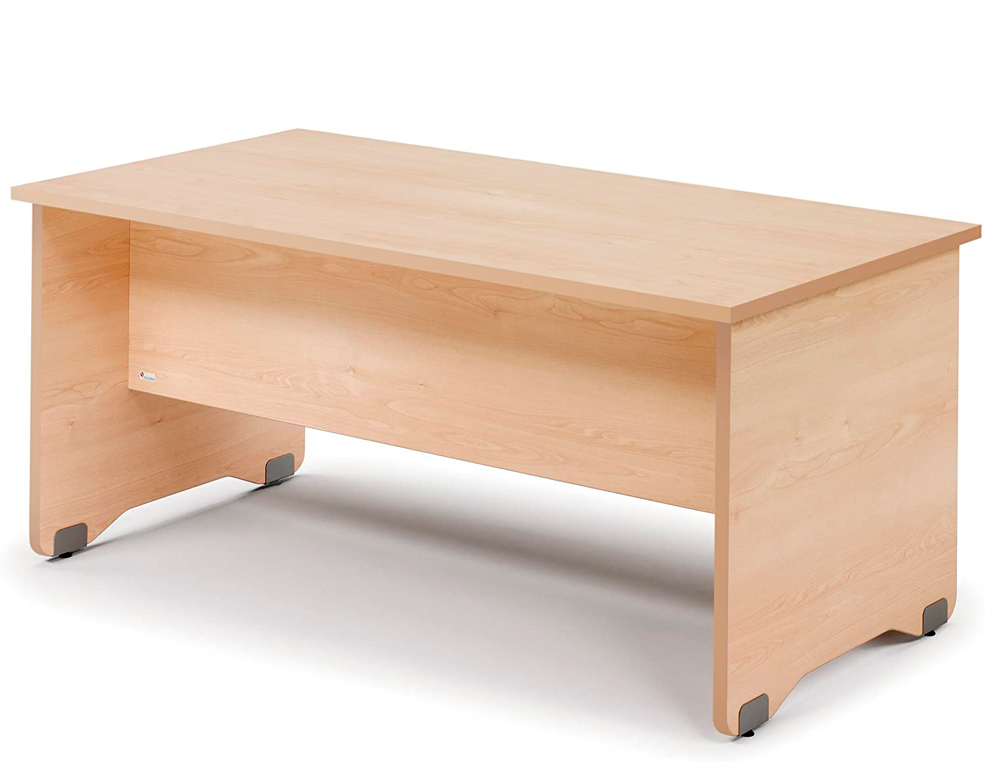 Mesa de escritorio rocada serie work 2000 x 840 mm acabamento faia ( Imagem 3 de 5 ) - Preview