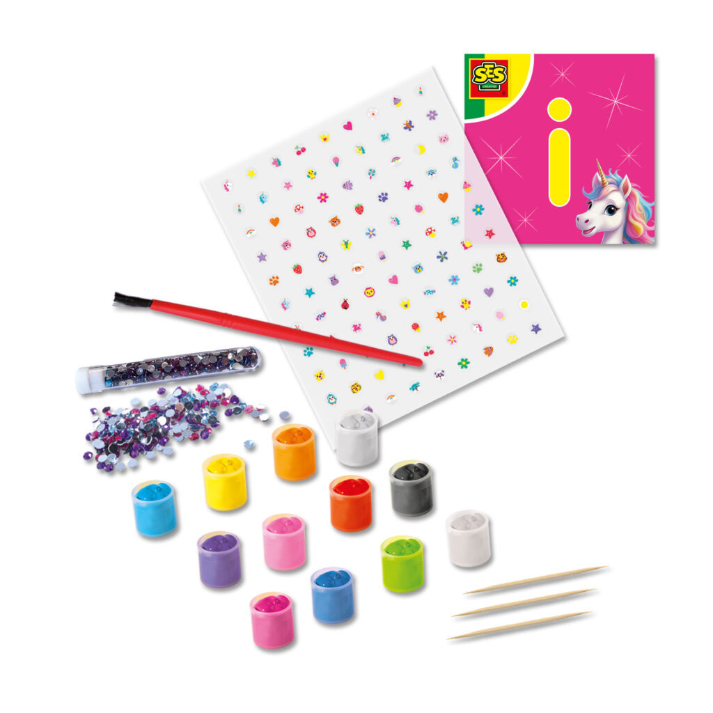 Designer De Unhas - Unicórnio Ses Hobby 14729 ( Imagem 2 de 4 ) - Preview