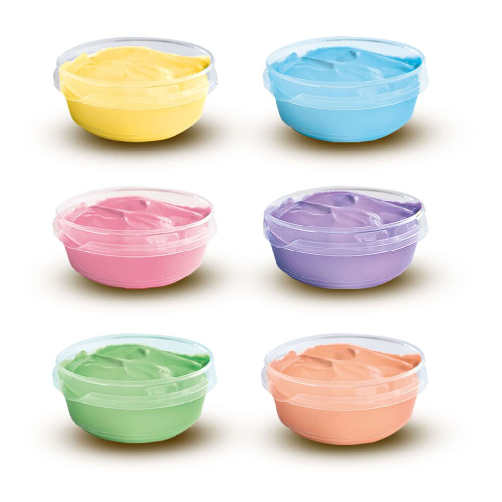 Pintar Com Dedos 6 Cores Pastel X 45Ml Ses Colorir E Pintar 00397 ( Imagem 2 de 4 ) - Preview
