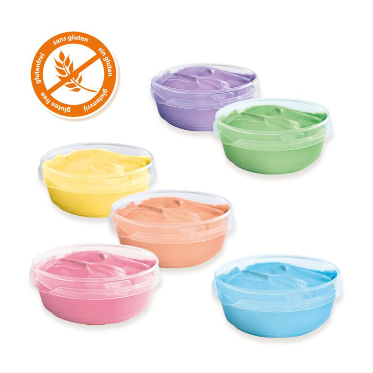 Pintar Com Dedos 6 Cores Pastel X 45Ml Ses Colorir E Pintar 00397 ( Imagem 4 de 4 ) - Preview