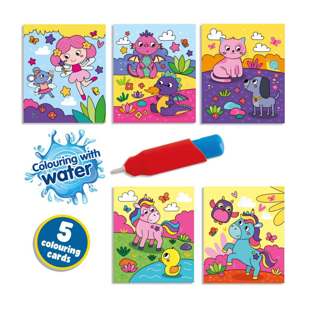 Livro De Colorir Com Caneta De Água - Fantasia Ses Colorir E Pintar 00133 ( Imagem 2 de 4 ) - Preview