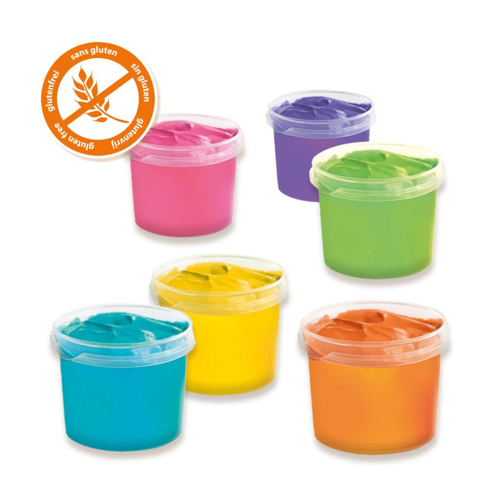Pintar Com Dedos Mega Set 6 Cores X 110Ml Ses Colorir E Pintar 00393 ( Imagem 3 de 4 ) - Preview