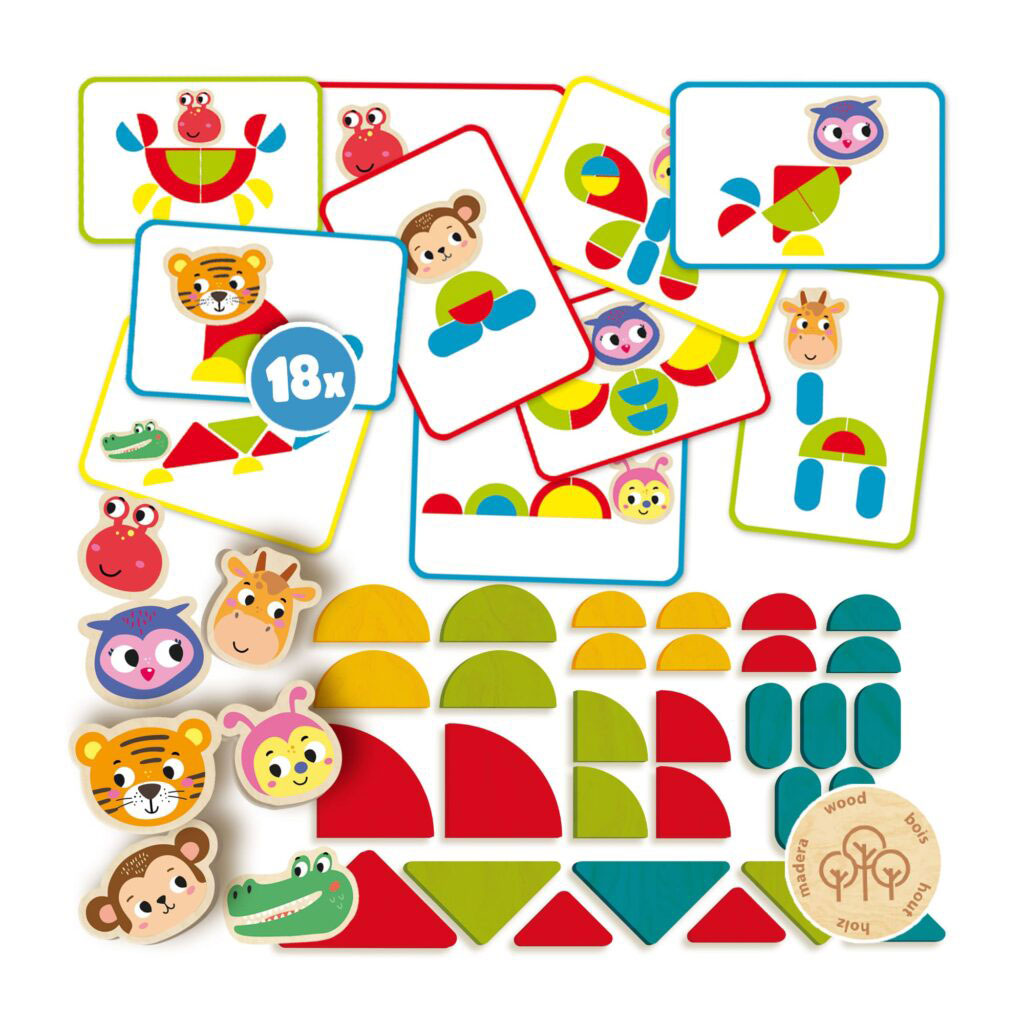 Montessori - Criar Formas De Animais Ses Hobby 14063 ( Imagem 2 de 4 ) - Preview