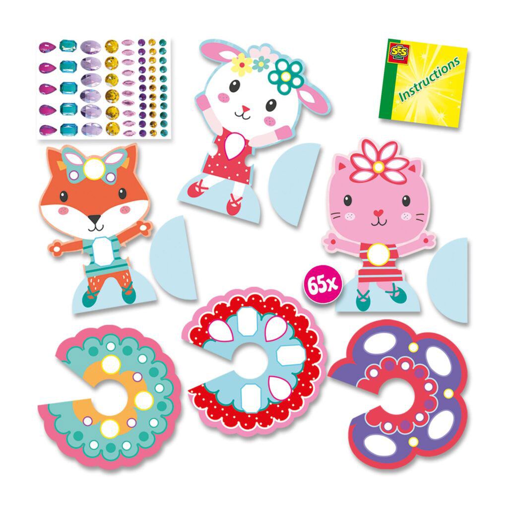 Pintar Com Diamantes - Bailarinas De Diamantes Ses Hobby 14048 ( Imagem 2 de 4 ) - Preview
