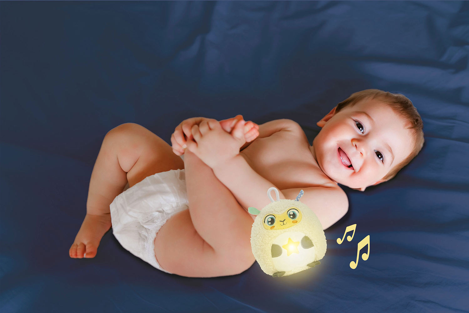 Peluche Ovelha Fofinha Clementoni Baby 17499 ( Imagem 4 de 4 ) - Preview