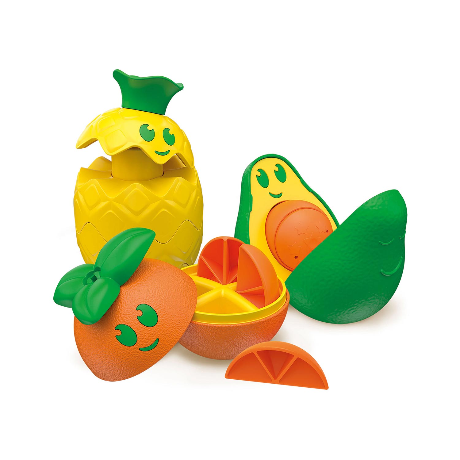 Frutas Empilhaveis Clementoni Baby 17512 ( Imagem 2 de 4 ) - Preview
