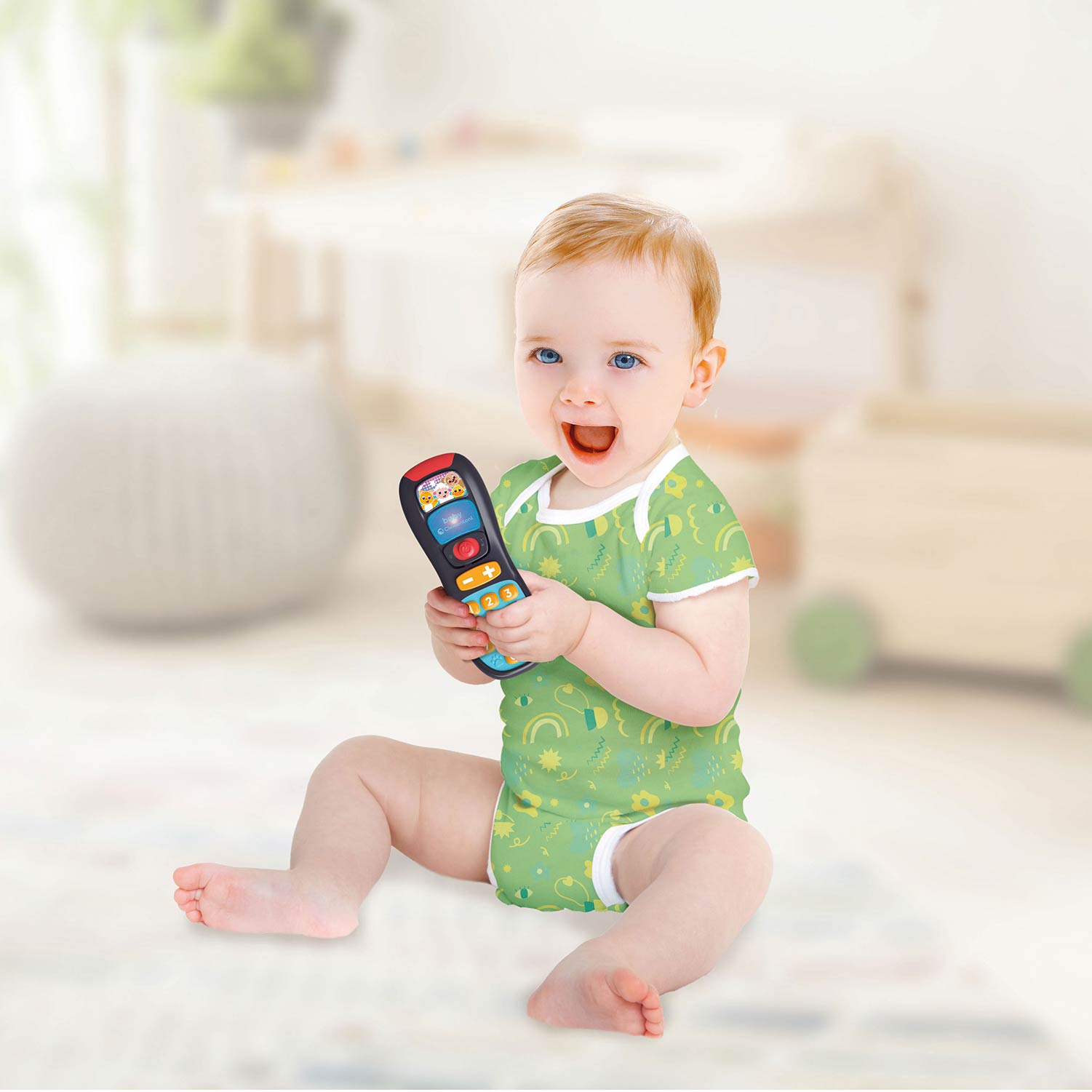 Comando De Tv Falante Clementoni Baby 17518 ( Imagem 4 de 4 ) - Preview