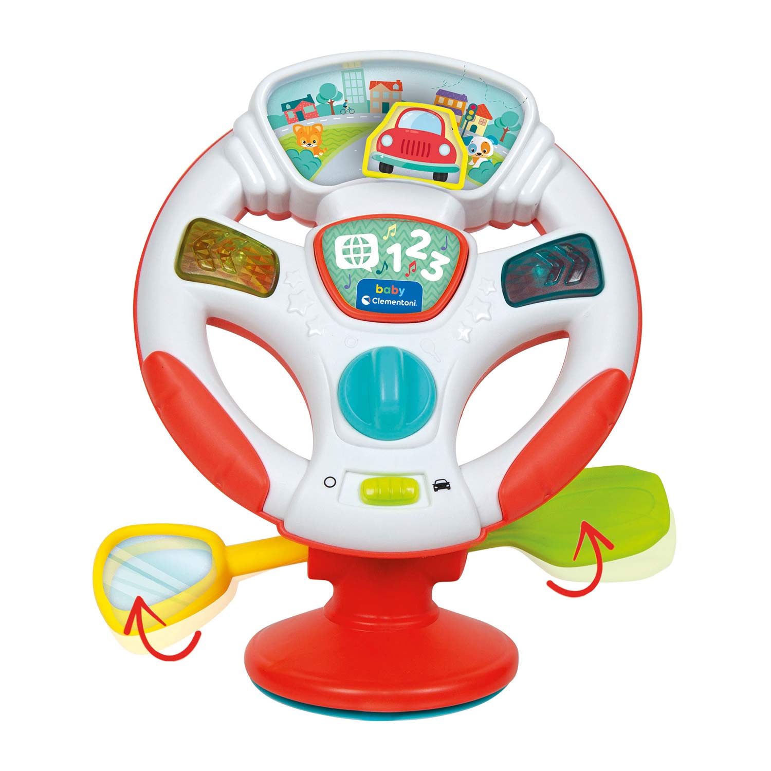 Volante De Atividades Falante Clementoni Baby 17533 ( Imagem 3 de 4 ) - Preview