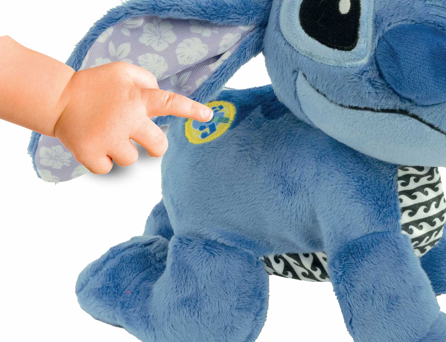 Peluche Stitch Gatinha Comigo Clementoni Disney Baby 17537 ( Imagem 3 de 4 ) - Preview