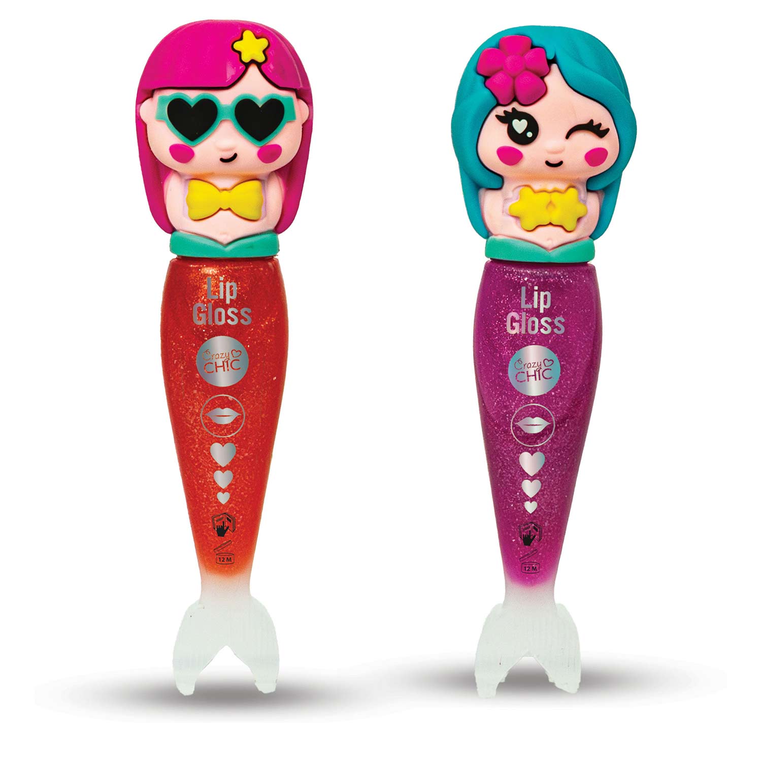 Crazy Chic Lip Gloss Mermaid Sortido Clementoni 18914 ( Imagem 2 de 4 ) - Preview