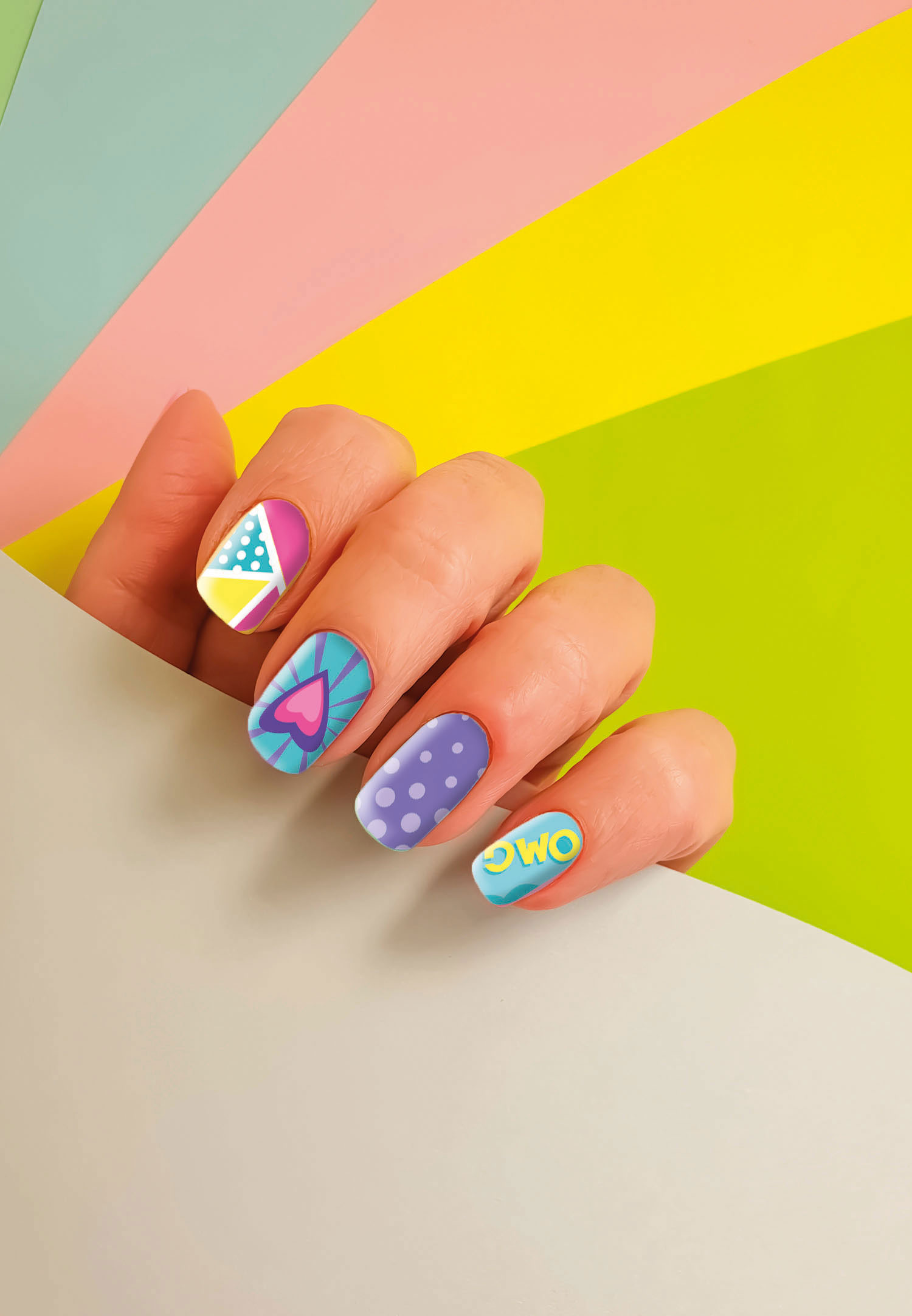 Crazy Chic Press & Go Nails Pop Clementoni 18895 ( Imagem 2 de 4 ) - Preview