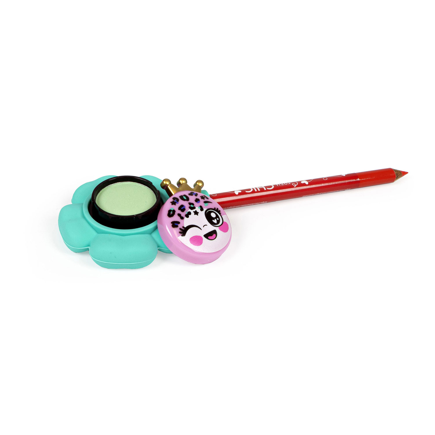 Crazy Chic Eyeshadow & Lip Liner Flowers Blue Sortido Clementoni 19425 ( Imagem 3 de 4 ) - Preview