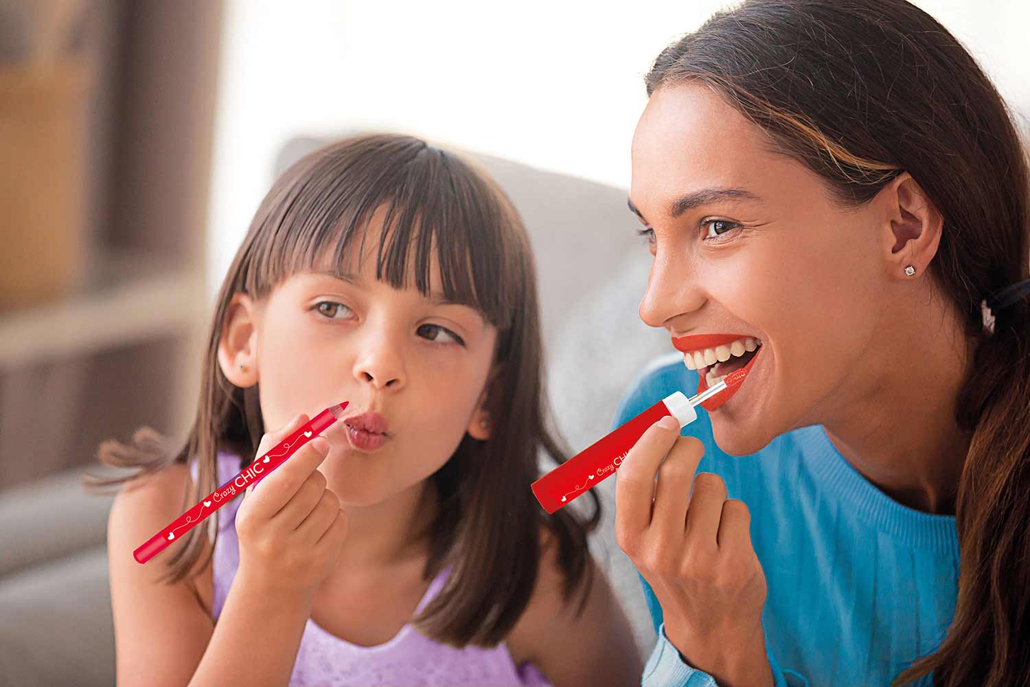 Crazy Chic Lip Gloss And Lip Pencil Cherry Clementoni 18909 ( Imagem 3 de 4 ) - Preview