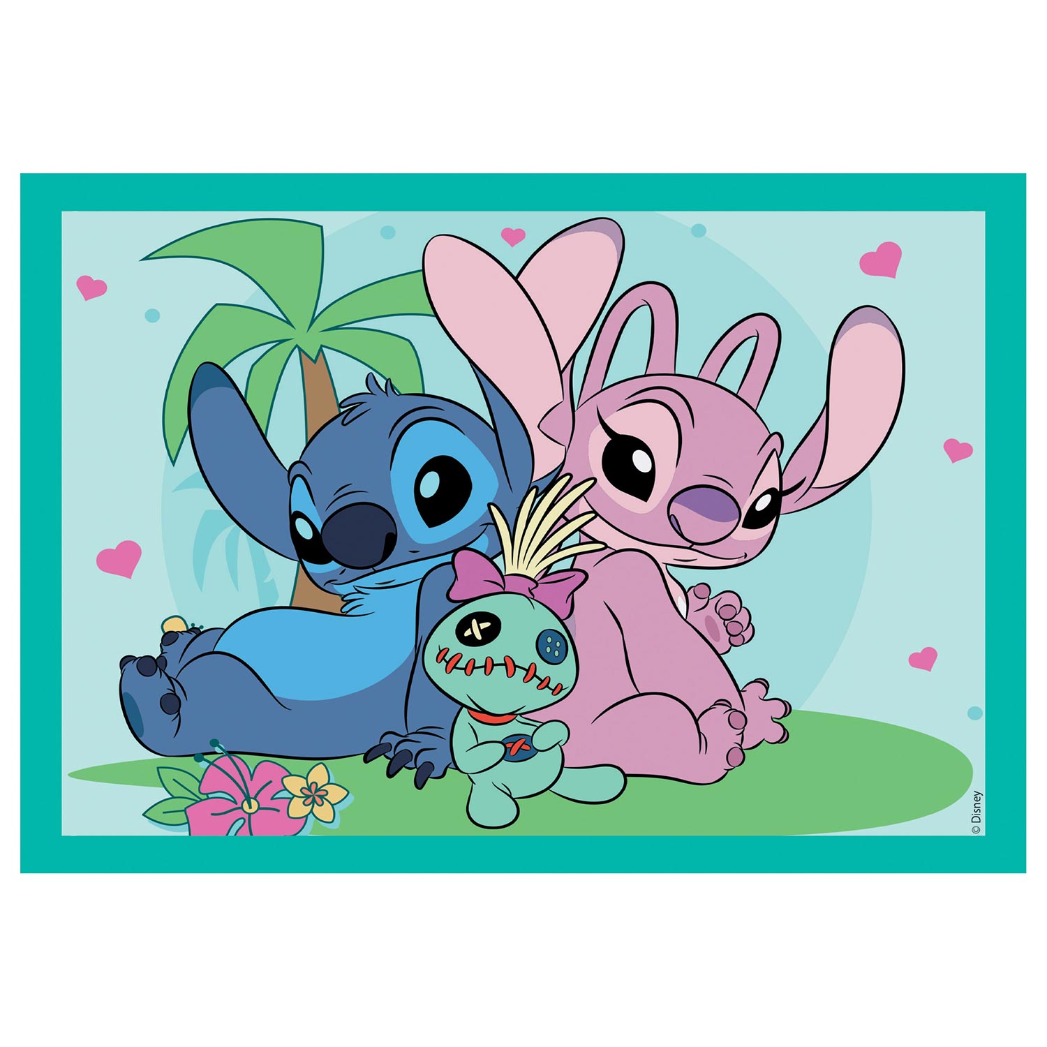 Puzzle Clementoni 12-16-20-24 Pecas Progressivo Disney Stitch 21745 ( Imagem 2 de 4 ) - Preview